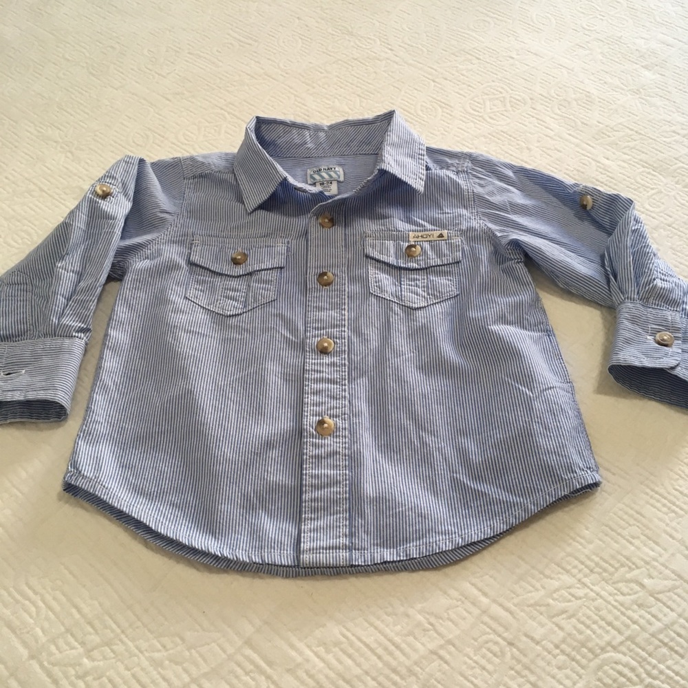 18-24m (5/$20) Nautical Button-Down by Old Navy